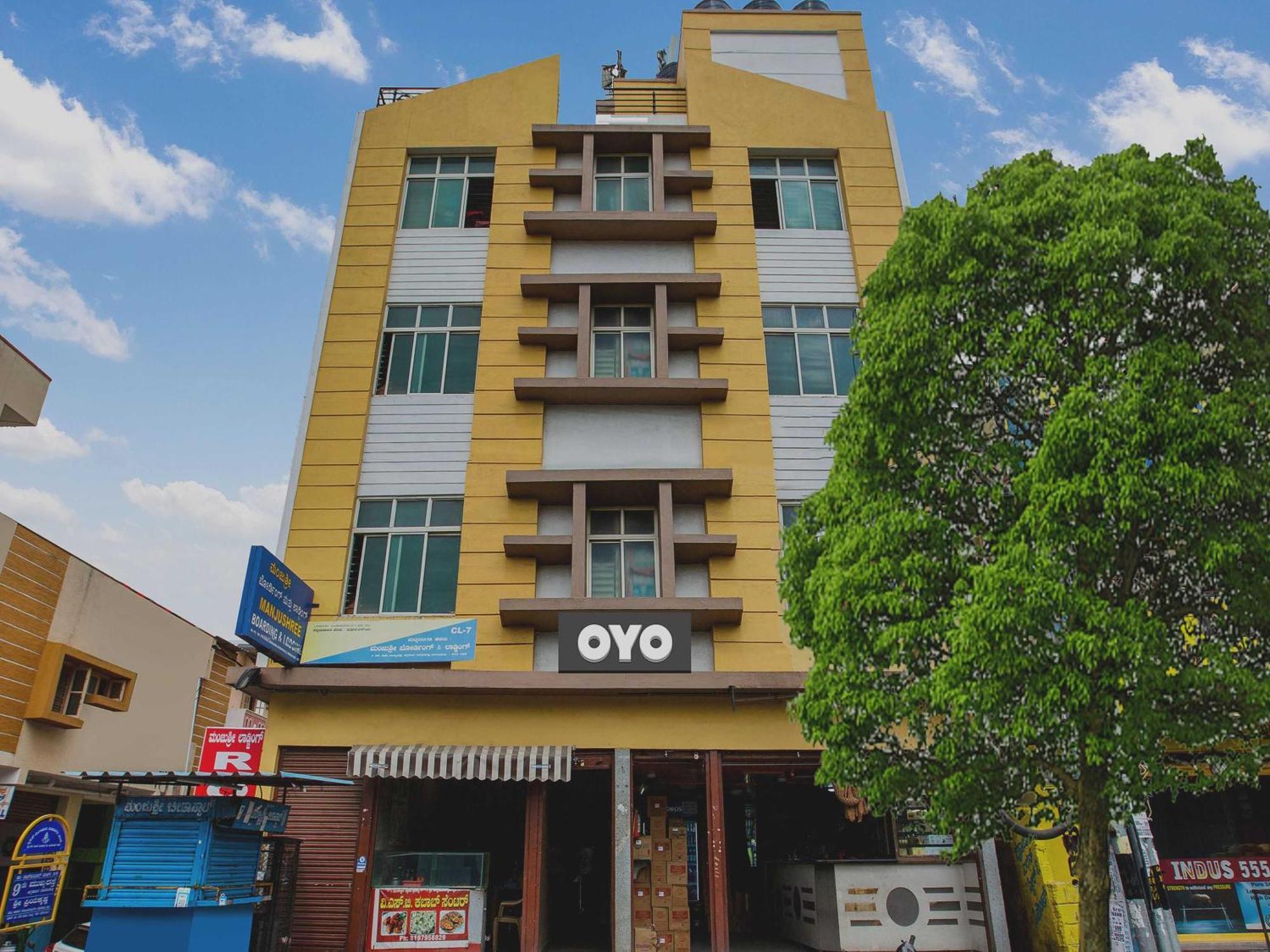Hotel O Manjushree Boarding & Lodging Nearby Dr.Br Ambedkar Stadium Basveshwar Nagar บังกาลอร์ ภายนอก รูปภาพ